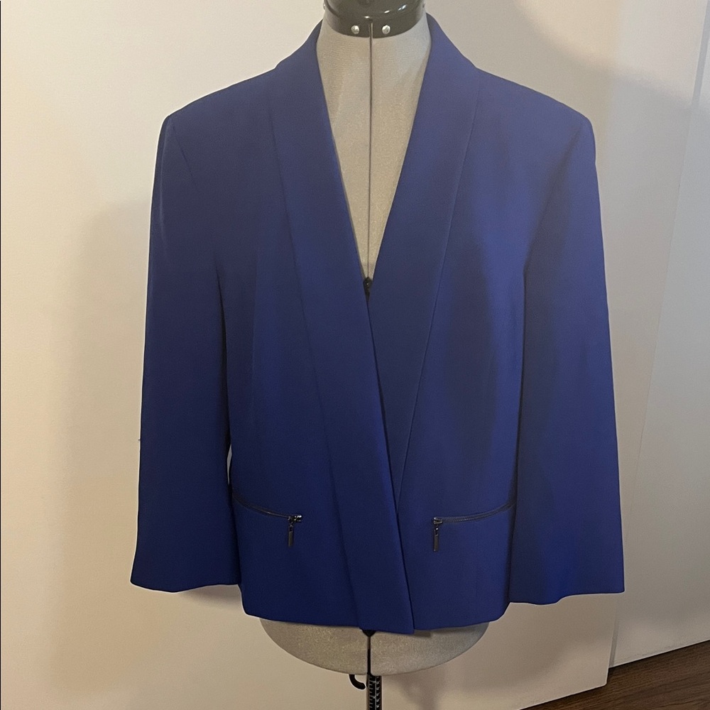 Chic Royal Blue Women's Blazer